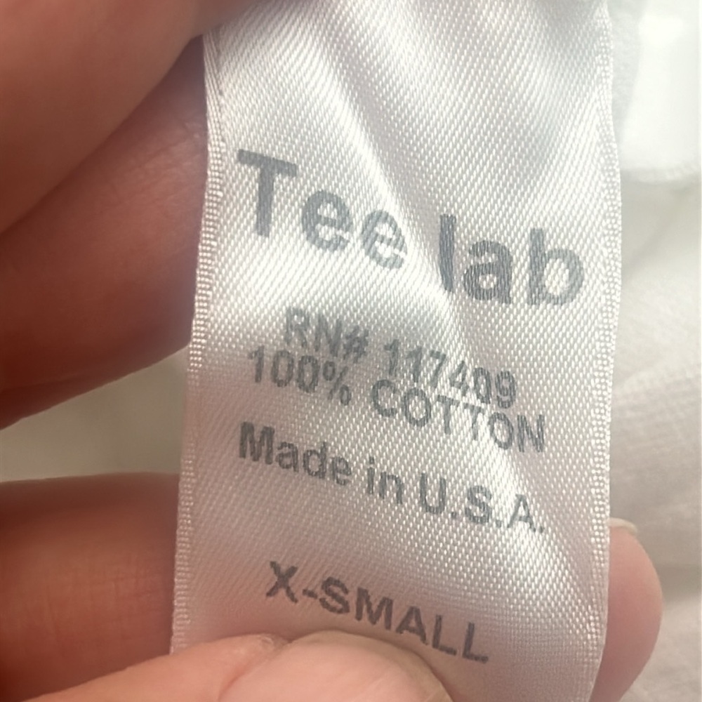 Frank & Eileen Tee Lab White High Low Tank Top Yoga Women's X-Small Read - Picture 13 of 14